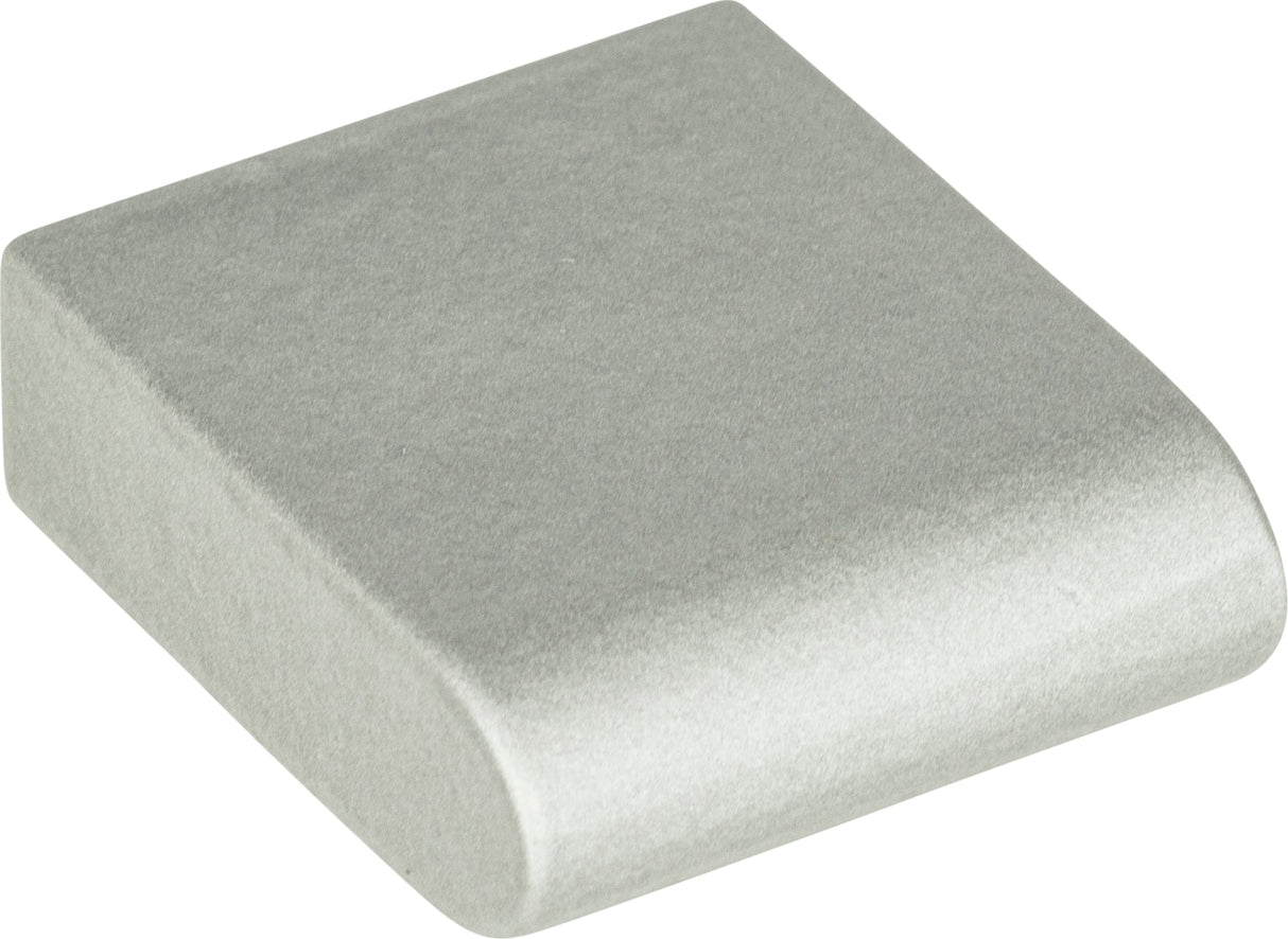 Atlas Homewares Round Rail Knob 1 1/8 Inch Matte Chrome