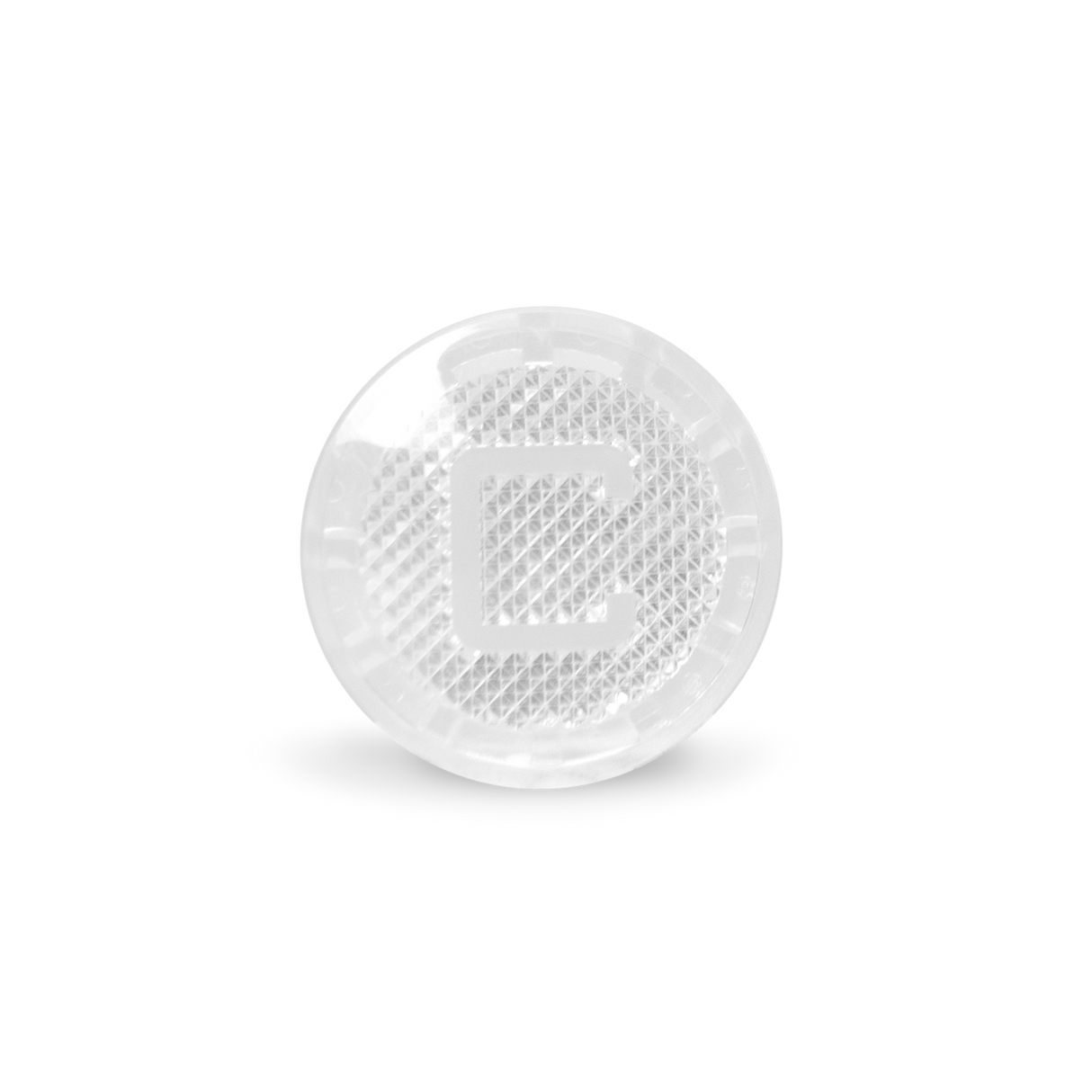 Acrylic Metal Knob Button