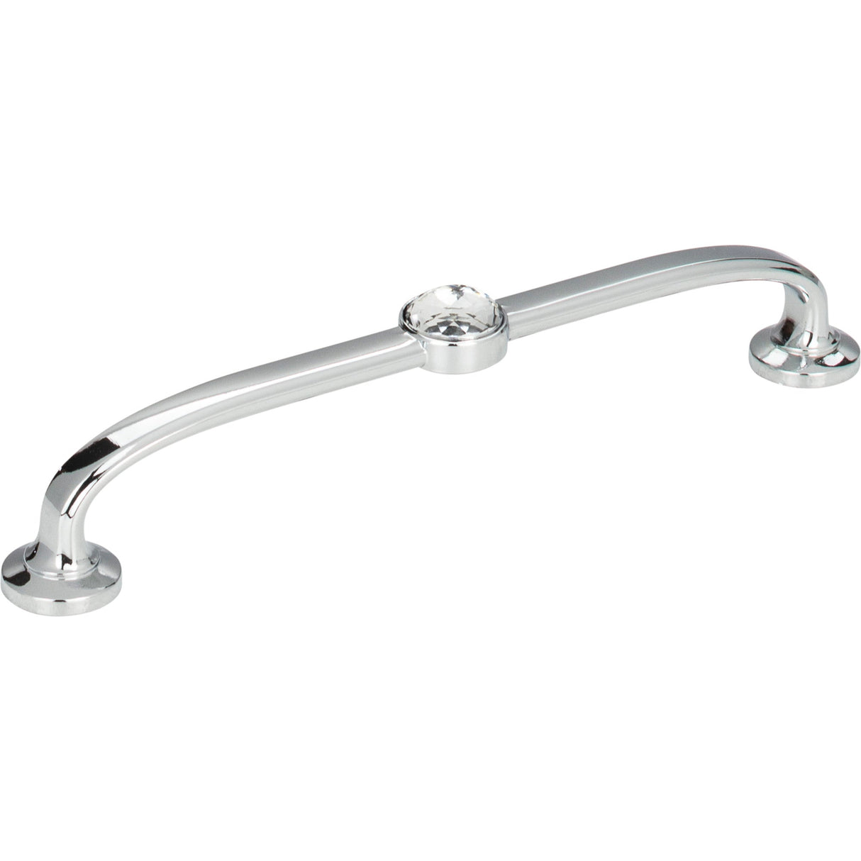 Atlas Homewares Legacy Crystal Bracelet Pull 5 1/16 Inch (c-c) Polished Chrome