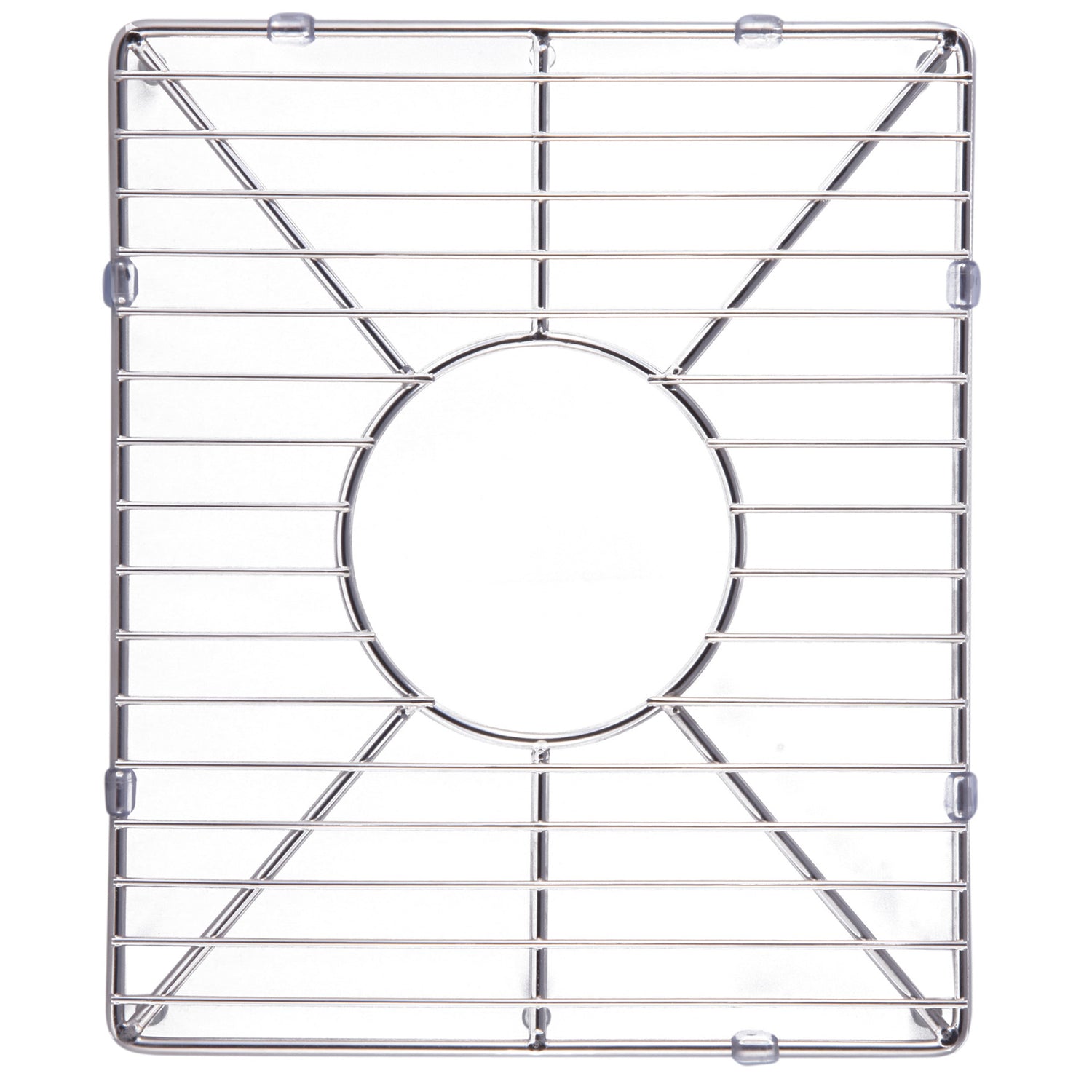 Stainless steel kitchen sink grid for small side of AB3618DB. AB3618ARCH