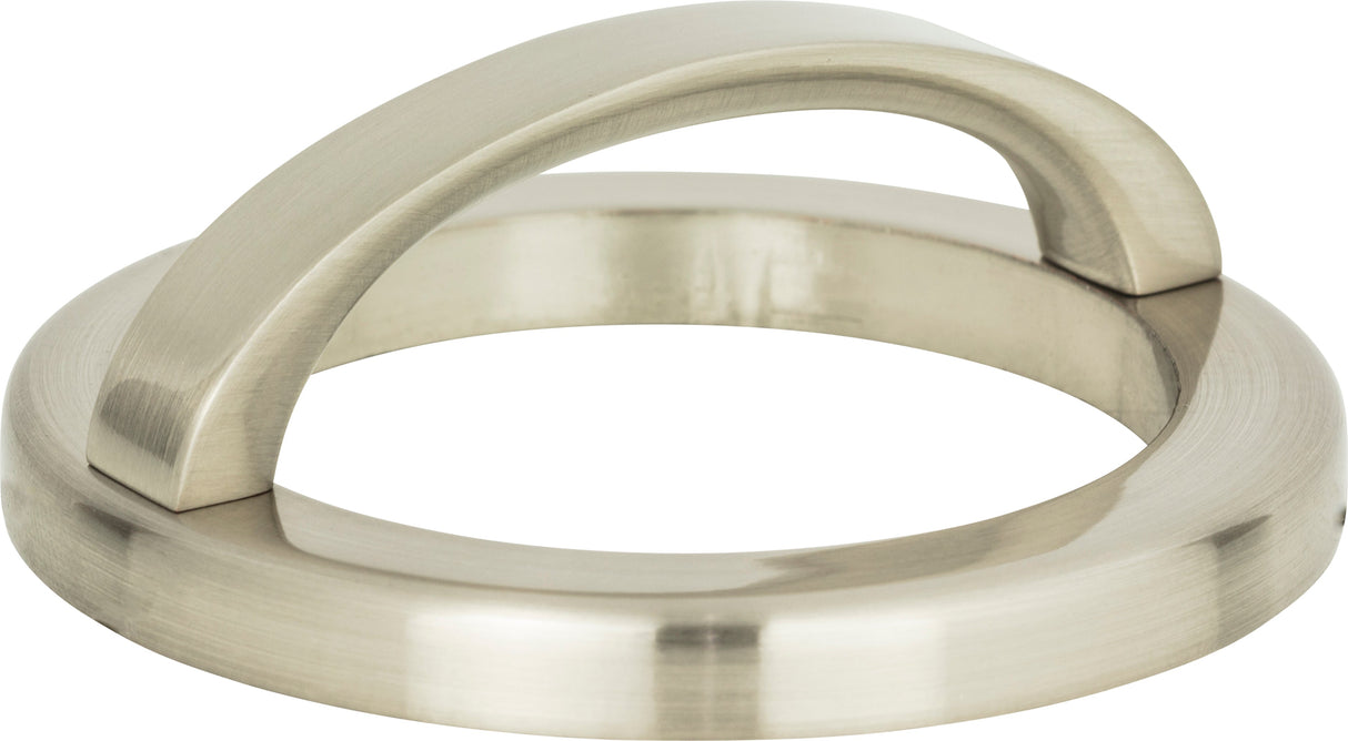 Atlas Homewares Tableau Round Base and Top 2 1/2 Inch (c-c) Brushed Nickel