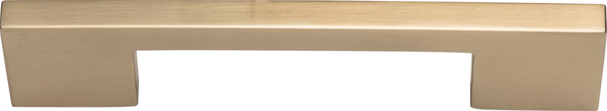 Atlas Homewares Thin Square Pull 5 1/16 Inch (c-c) Champagne