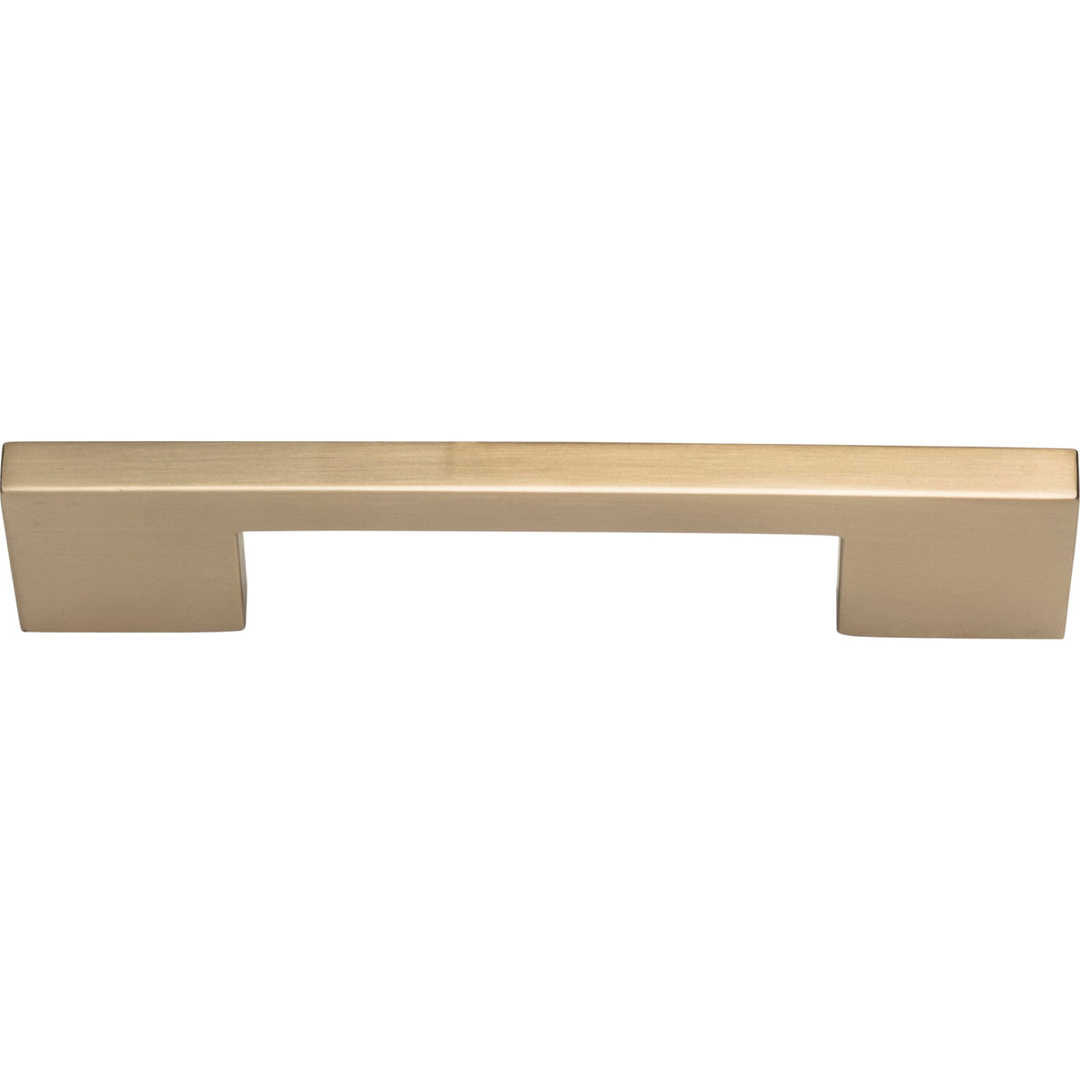 Atlas Homewares Thin Square Pull 5 1/16 Inch (c-c) Champagne