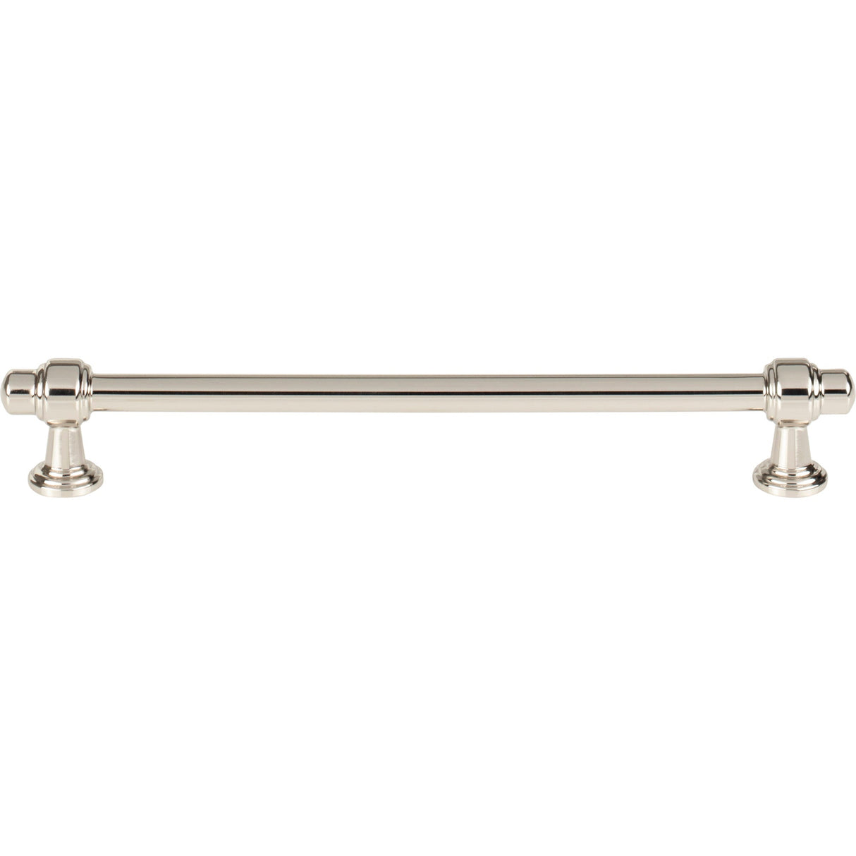Atlas Homewares Bronte Pull 7 9/16 Inch (c-c) Polished Nickel