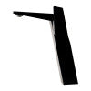 Black Matte Single Hole Tall Bathroom Faucet