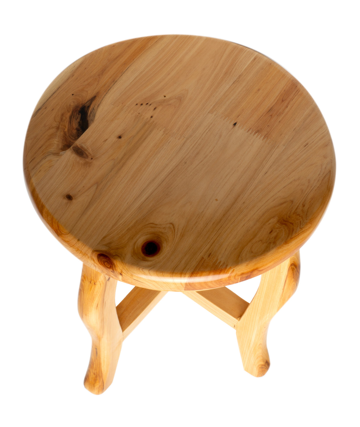 ALFI brand AB4406 11" Cedar Wood Round  Stool Multi-Purpose Accessory