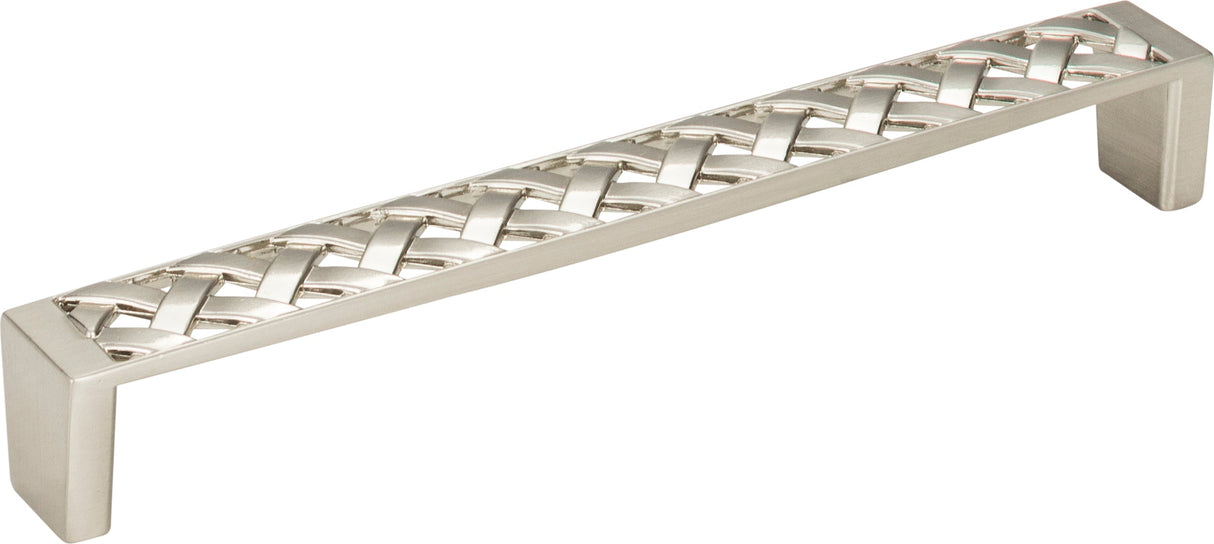 Atlas Homewares Lattice Pull 6 5/16 Inch (c-c) Brushed Nickel