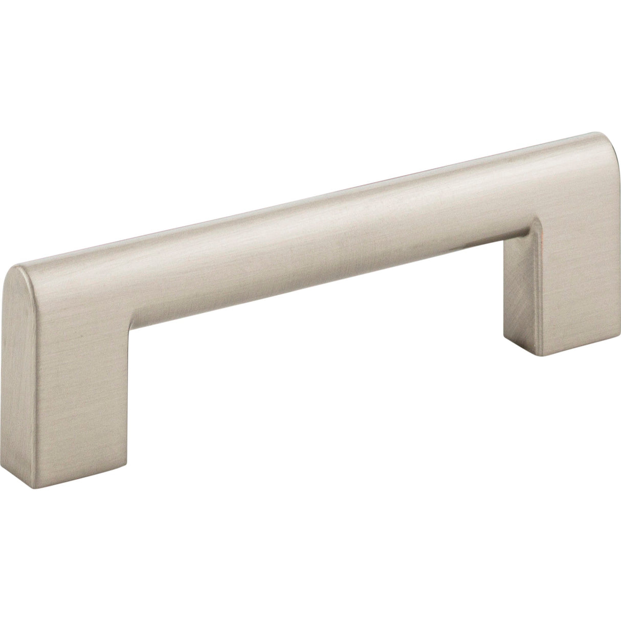 Atlas Homewares Round Rail Pull 3 3/4 Inch (c-c) Brushed Nickel