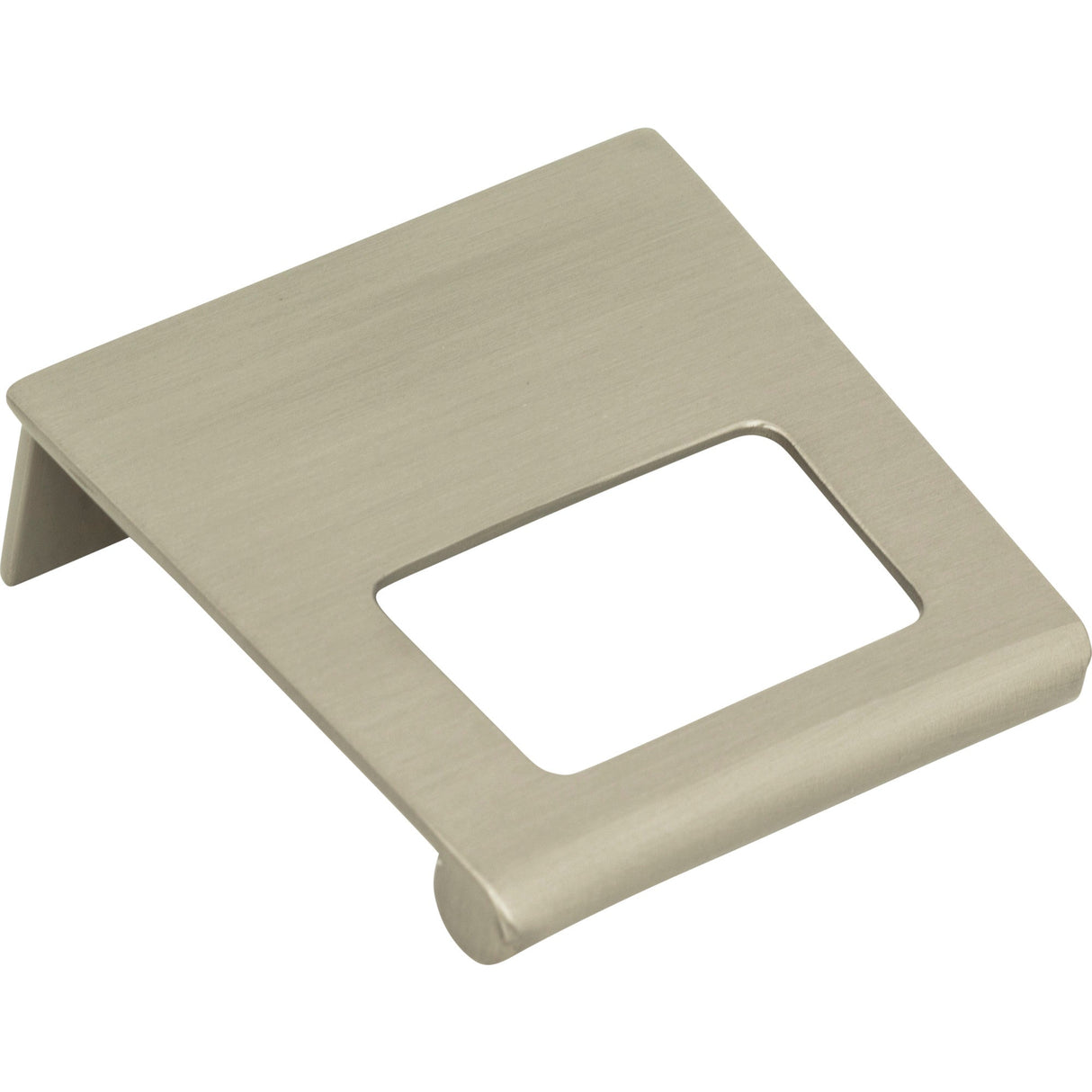 Atlas Homewares Mid Century Tab Pull 1 1/4 Inch (c-c) Brushed Nickel