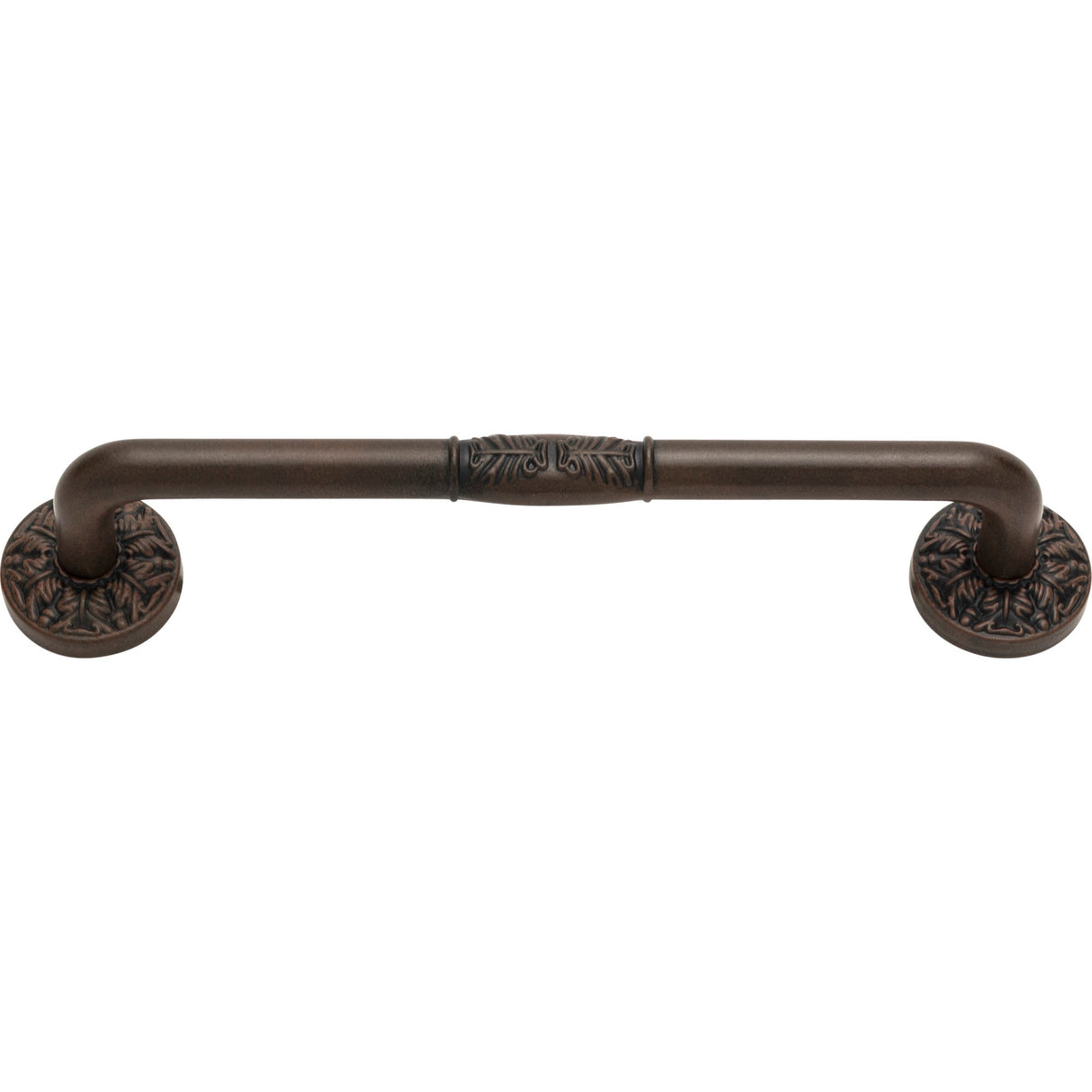 Atlas Homewares Hammered Medallion Pull 5 Inch (c-c) Rust