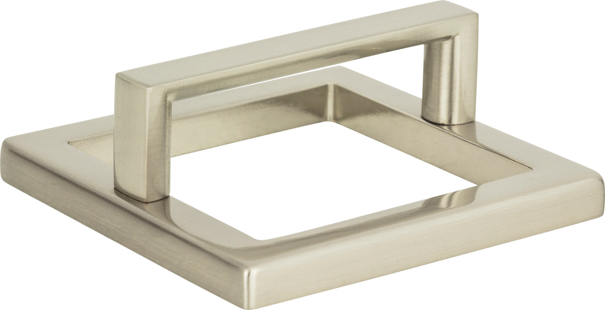 Atlas Homewares Tableau Square Base and Top 2 1/2 Inch (c-c) Brushed Nickel