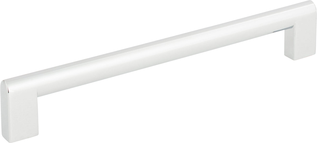 Atlas Homewares Round Rail Pull 7 9/16 Inch (c-c) Polished Chrome