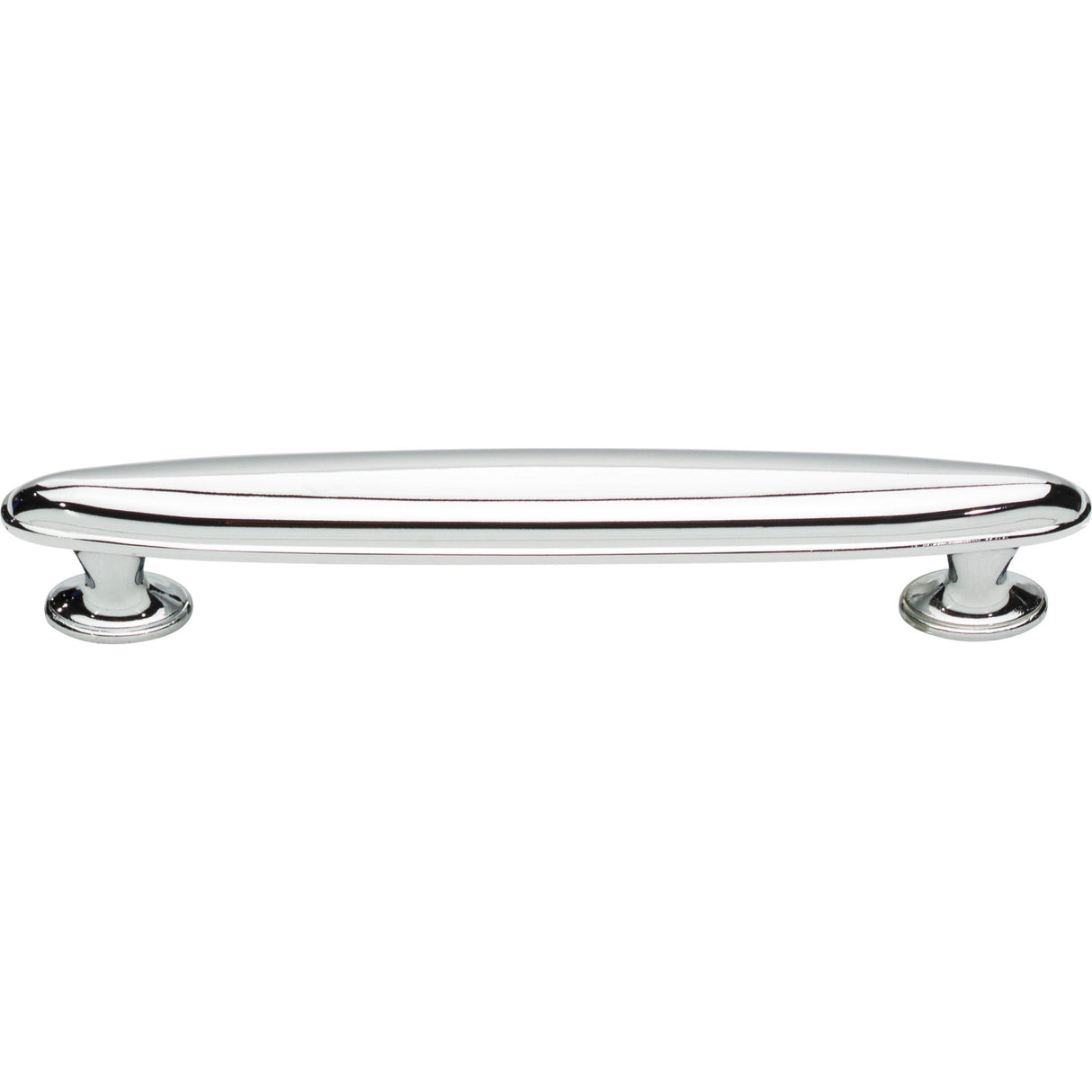 Atlas Homewares Austen Oval Pull 5 1/16 Inch (c-c) Polished Chrome