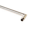 Brushed Nickel 20" Round Wall Shower Arm