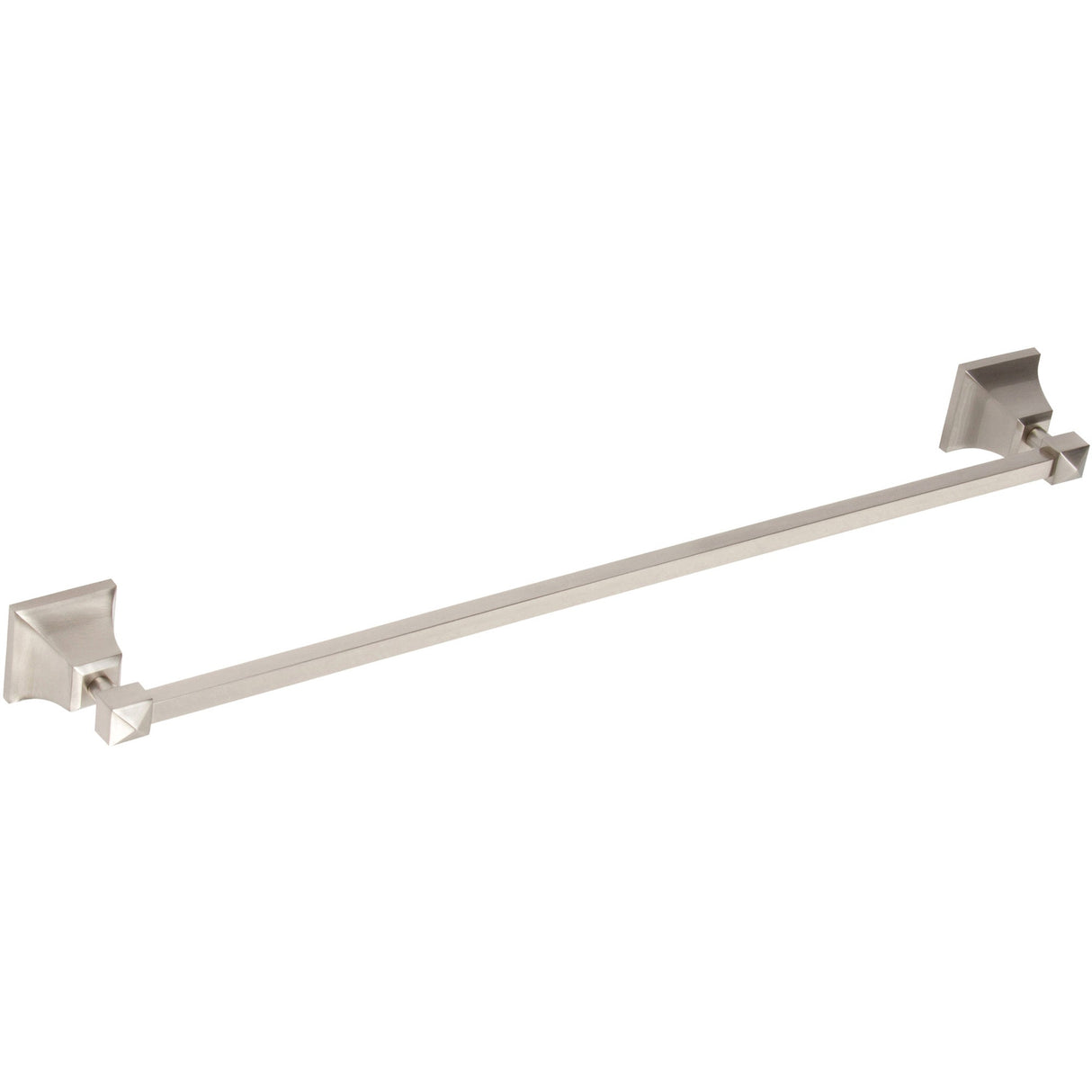 Atlas Homewares Gratitude Bath Towel Bar 18 Inch Single Brushed Nickel