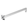 Polished Chrome 20" Square Wall Shower Arm