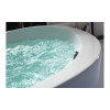 EAGO AM2130 66" Round Free Standing Acrylic Air Bubble Bathtub