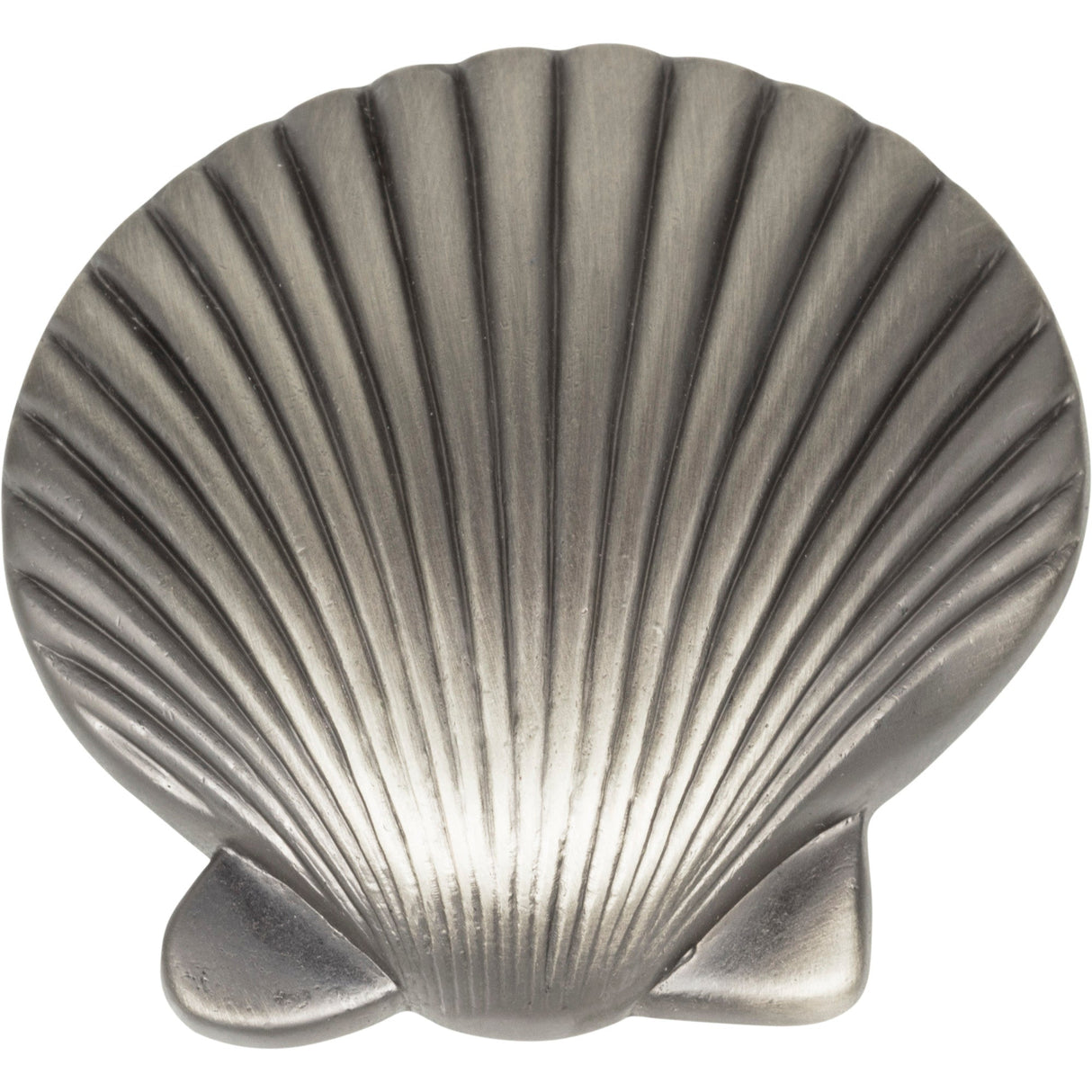 Atlas Homewares Clamshell Knob 2 Inch Pewter