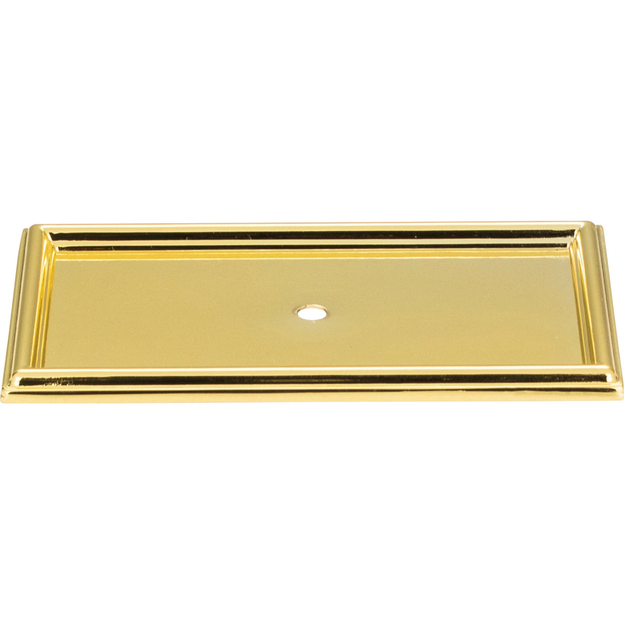 Atlas Homewares Campaign Rope Backplate 3 11/16 Inch Polished Brass