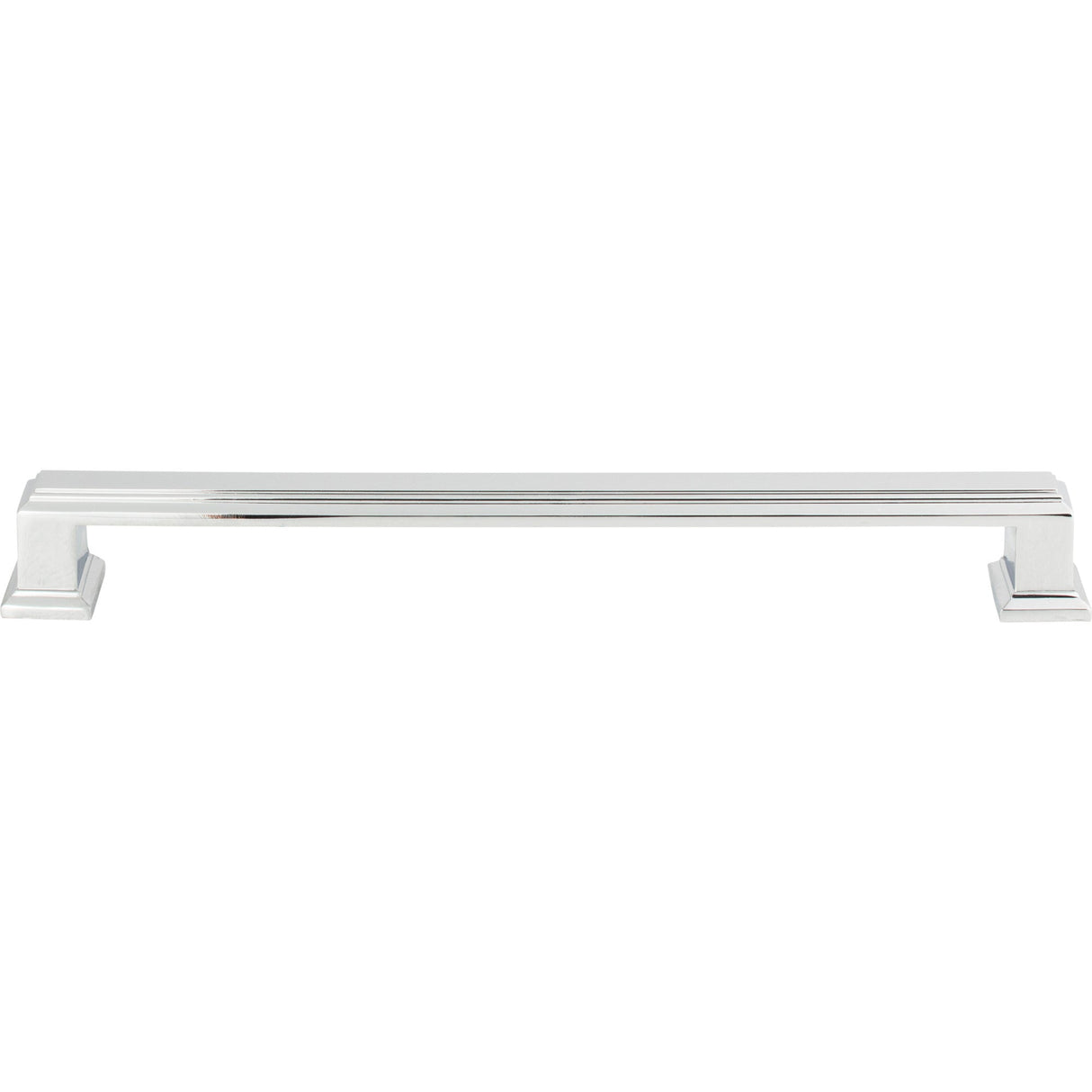Atlas Homewares Sutton Place Pull 7 9/16 Inch (c-c) Polished Chrome