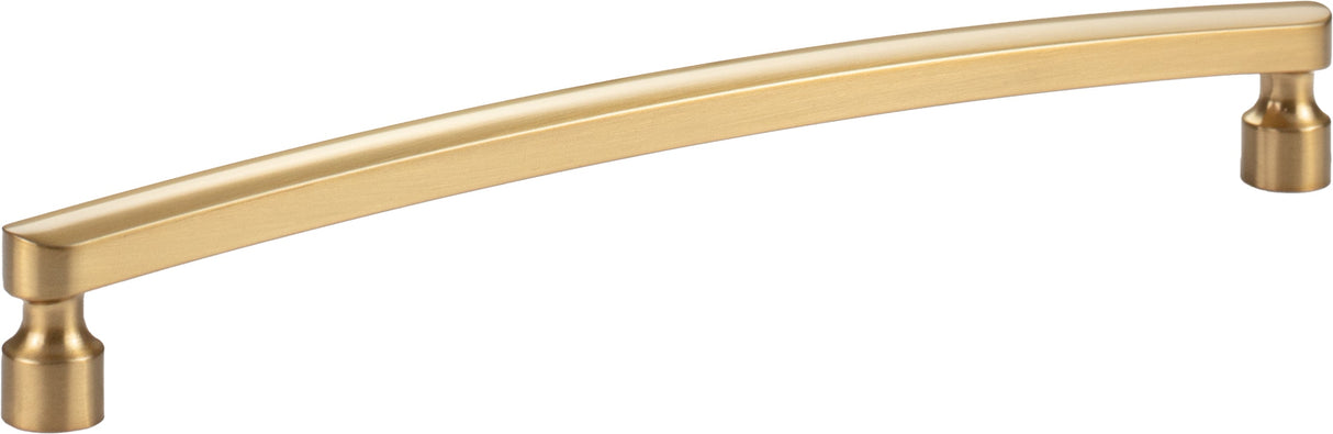 Atlas Homewares Lennox Pull 7 9/16 Inch (c-c) Warm Brass
