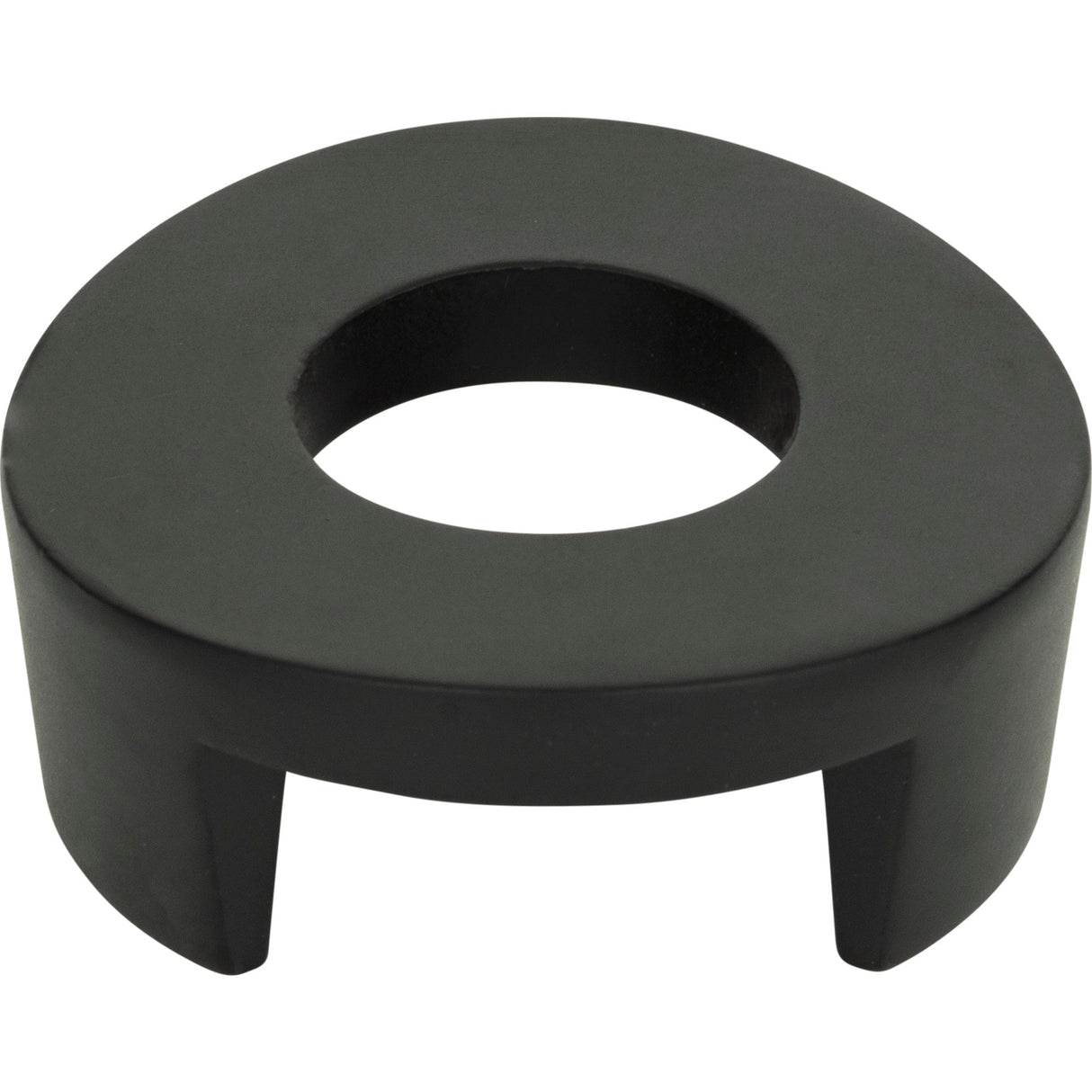 Atlas Homewares Centinel Round Knob 1 1/4 Inch (c-c) Matte Black