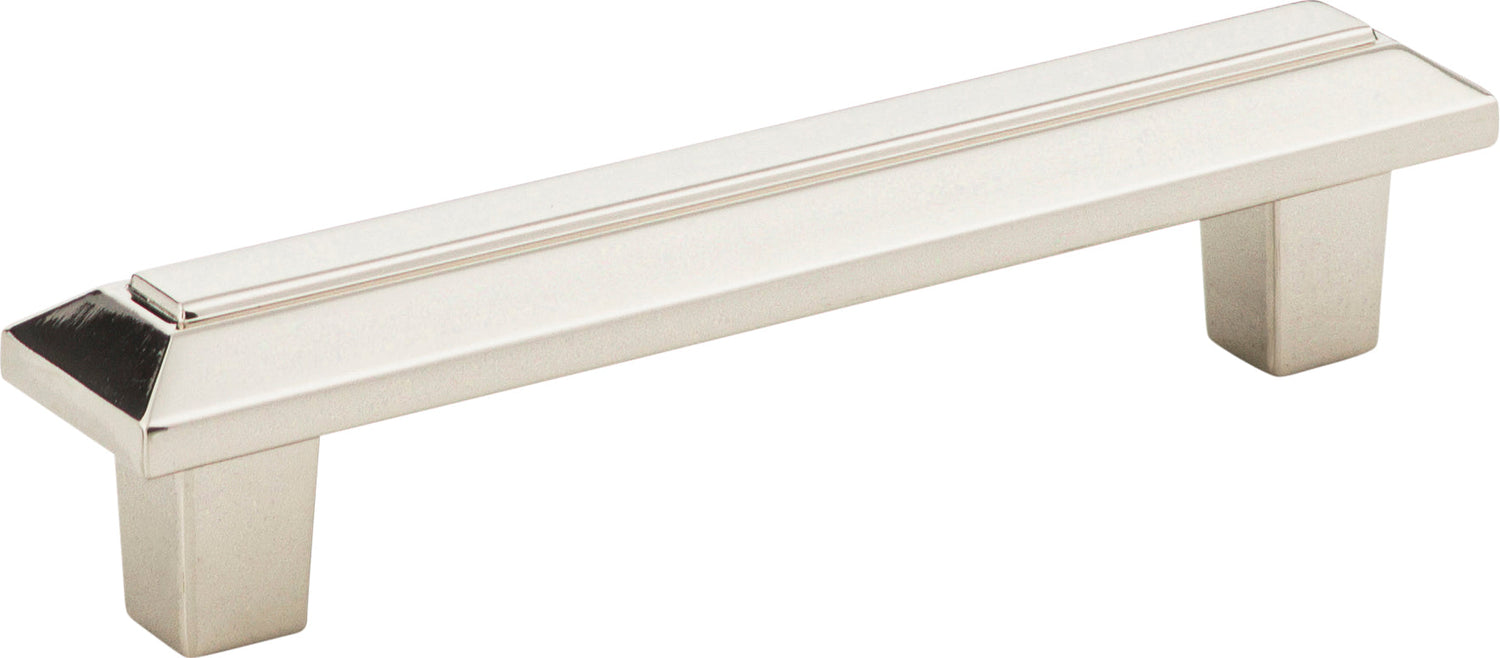 Atlas Homewares Trocadero Pull 3 3/4 Inch (c-c) Polished Nickel