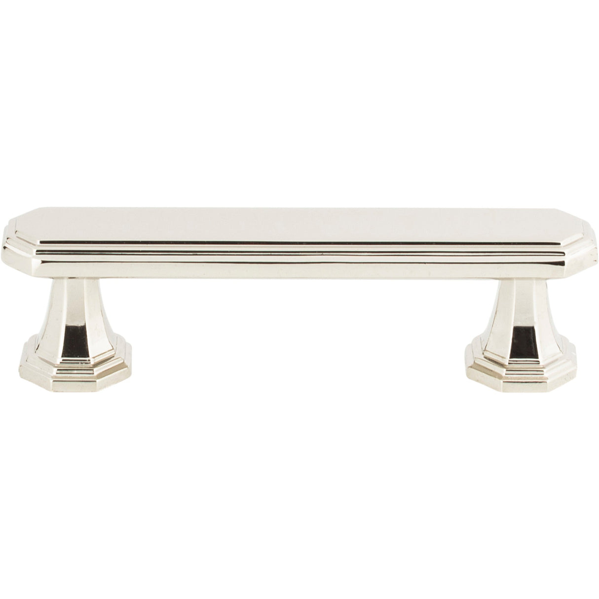Atlas Homewares Dickinson Pull 3 Inch (c-c) Polished Nickel