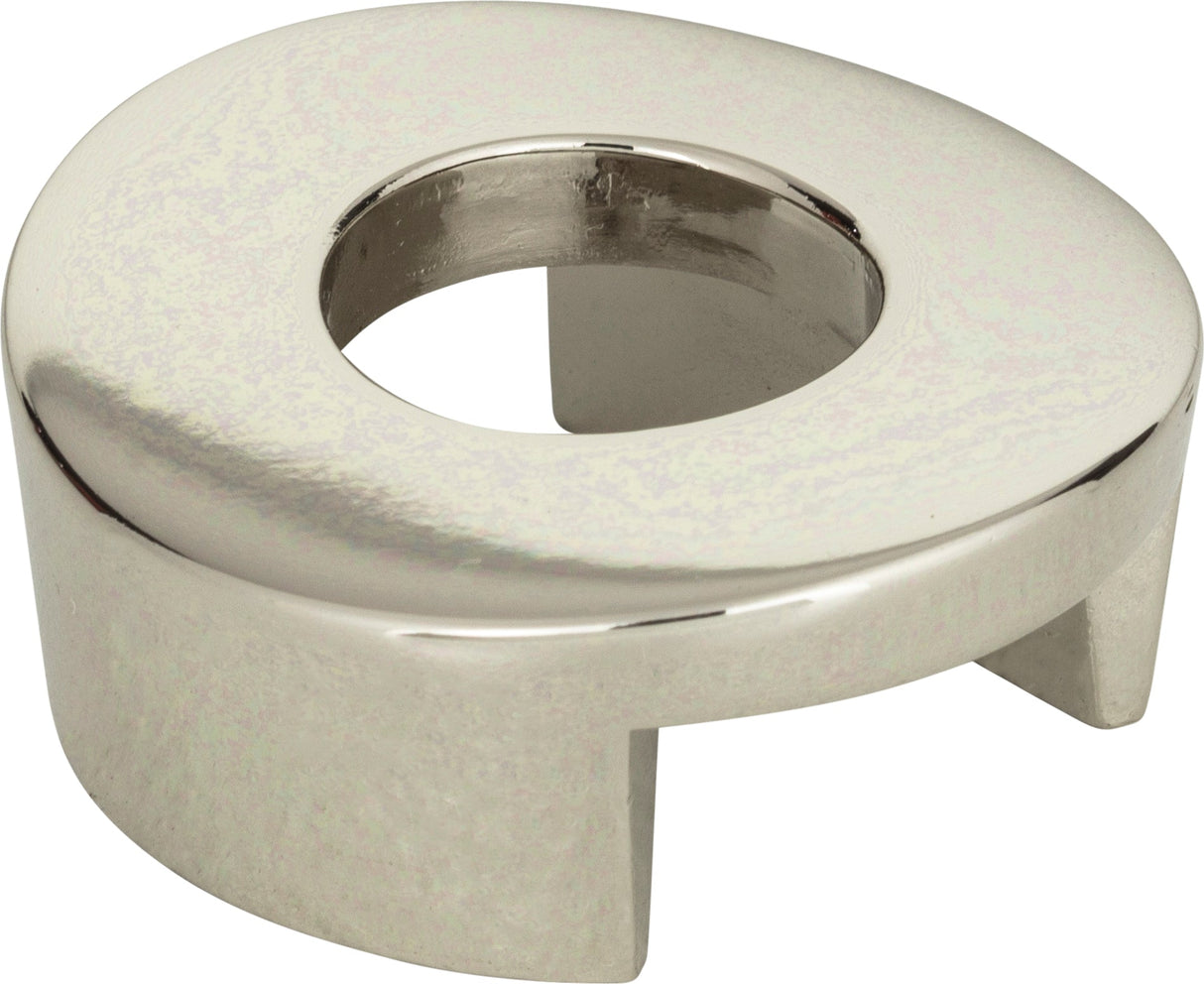 Atlas Homewares Centinel Round Knob 1 1/4 Inch (c-c) Polished Nickel