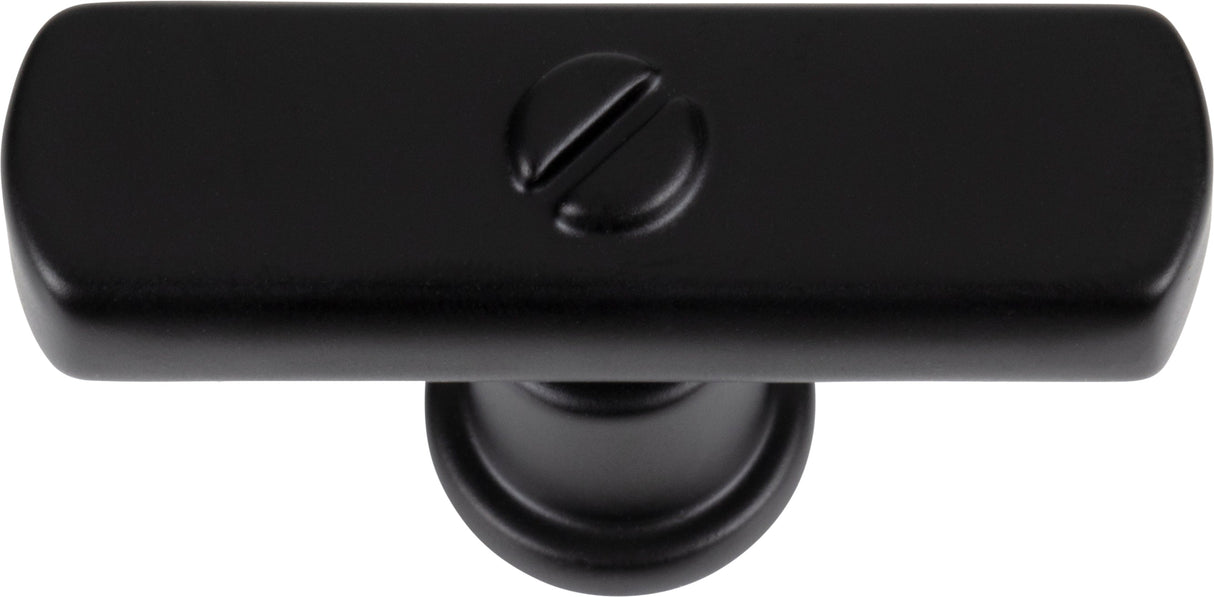 Atlas Homewares Everitt T-Knob 2 Inch Matte Black