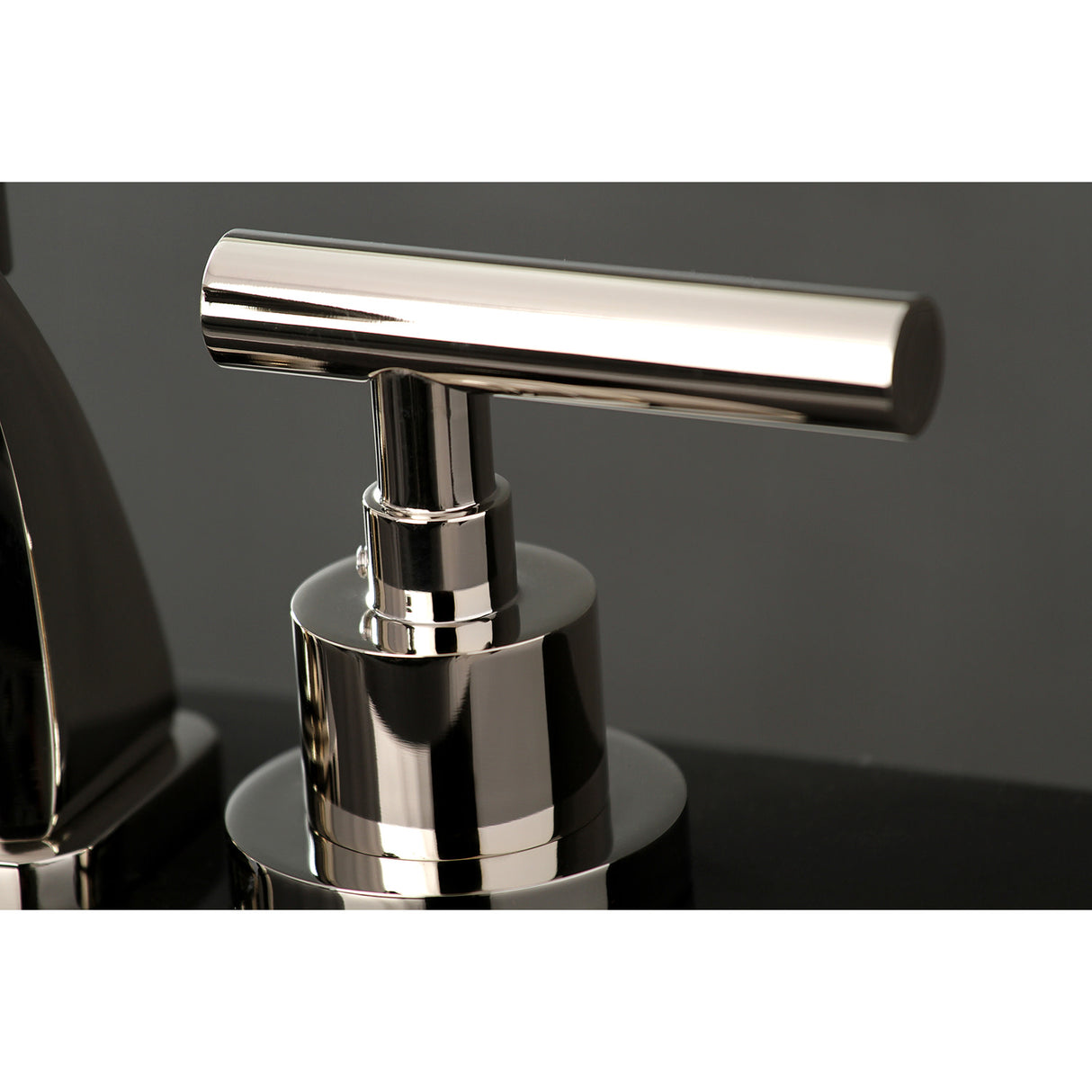 Kingston Brass KS4946CML Manhattan 8 in. Widespread Bathroom Faucet, Polished Nickel