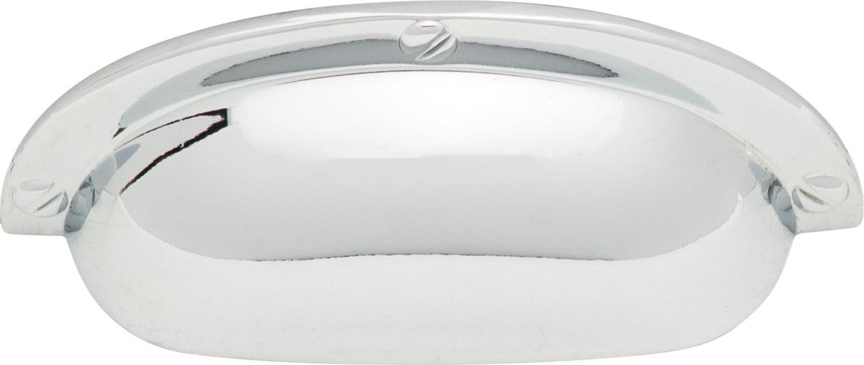 Atlas Homewares Cup Pull 2 1/2 Inch (c-c) Polished Chrome