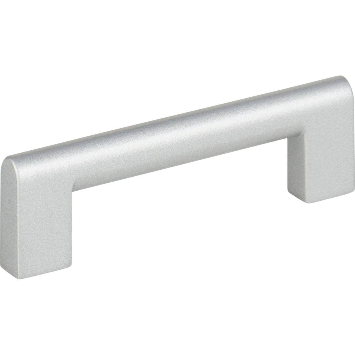 Atlas Homewares Round Rail Pull 3 3/4 Inch (c-c) Matte Chrome