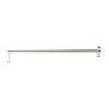 Brushed Nickel 20" Round Wall Shower Arm