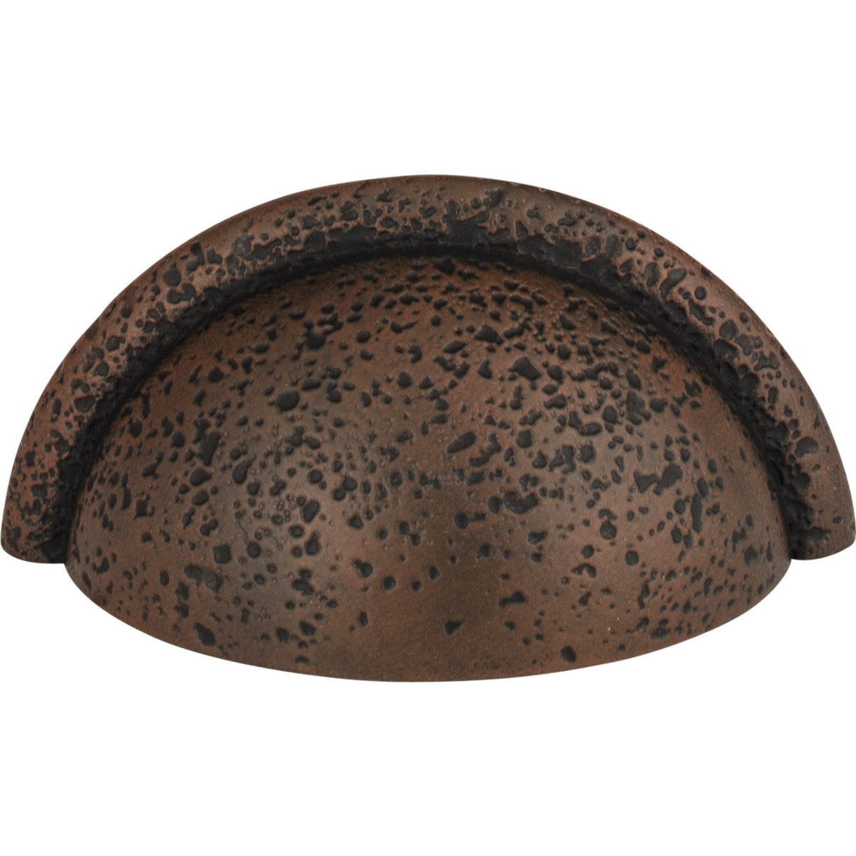 Atlas Homewares Olde World Cup Pull 3 Inch (c-c) Rust