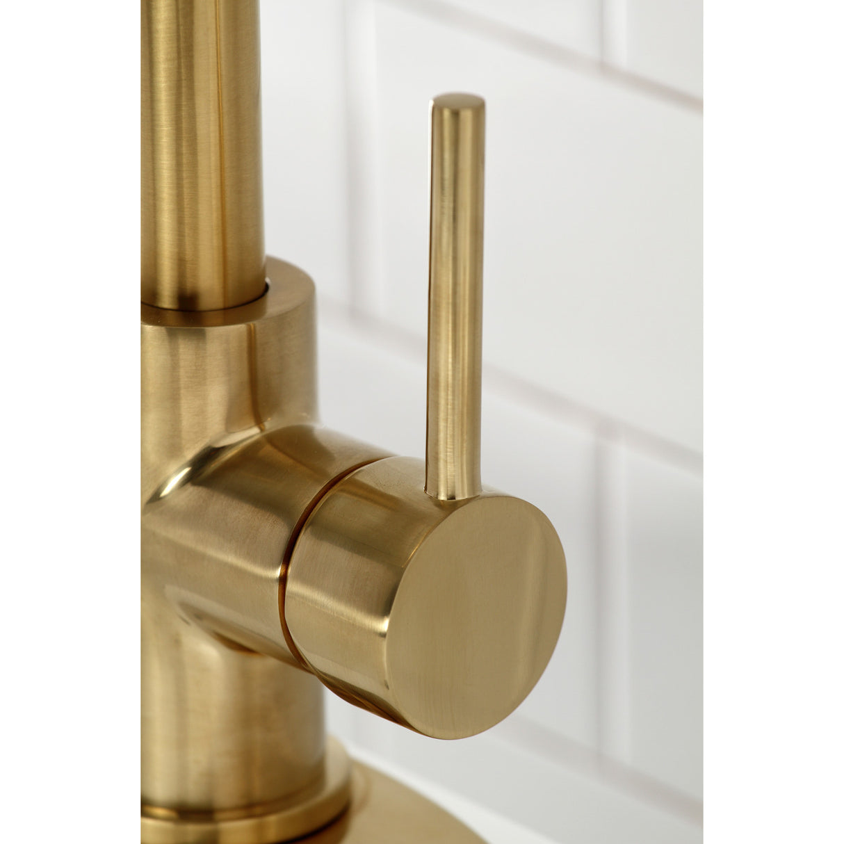 Kingston Brass LS8533DL Concord Single-Handle Bar Faucet, Brushed Brass