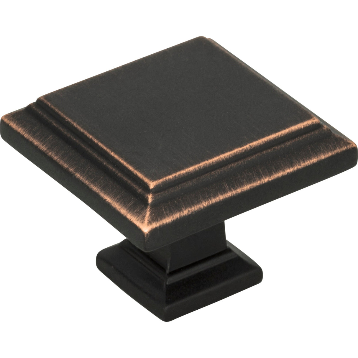 Atlas Homewares Sutton Place Square Knob 1 1/4 Inch Venetian Bronze