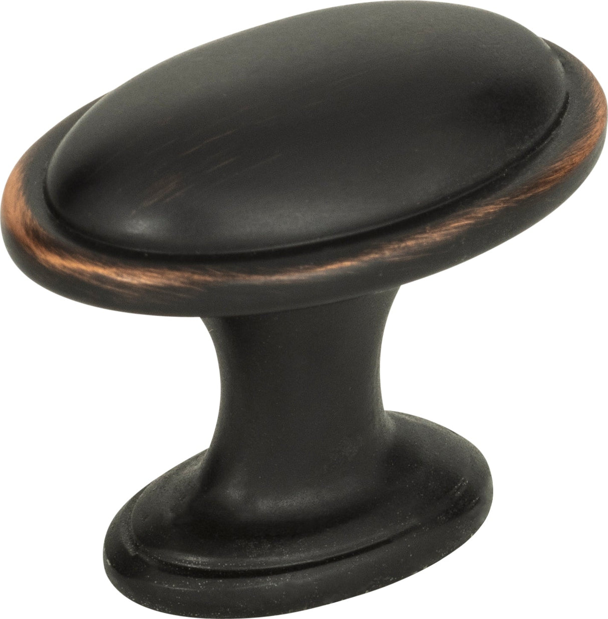 Atlas Homewares Austen Oval Knob 1 5/16 Inch Venetian Bronze