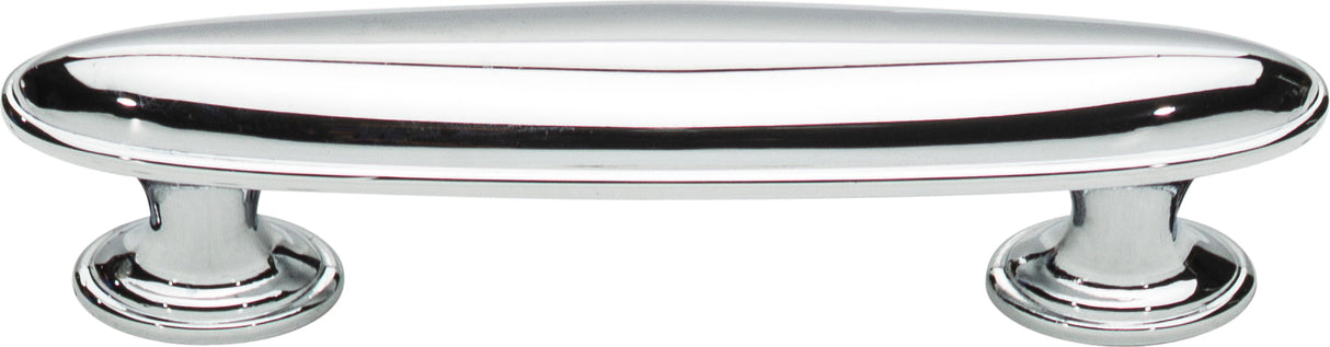 Atlas Homewares Austen Oval Pull 3 Inch (c-c) Polished Chrome