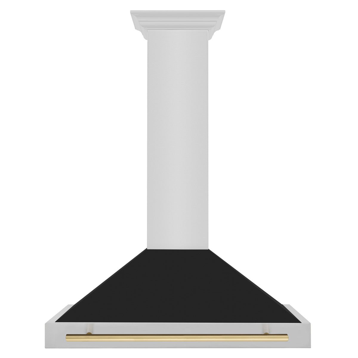 ZLINE Autograph Edition Stainless Steel Range Hood with Black Matte Shell (KB4STZ-BLM-G)