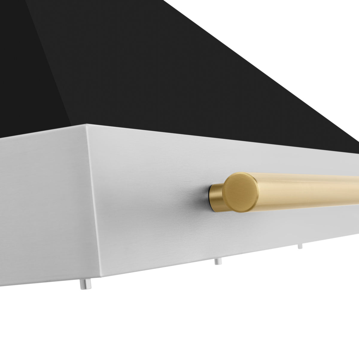 ZLINE Autograph Edition Stainless Steel Range Hood with Black Matte Shell (KB4STZ-BLM-G)