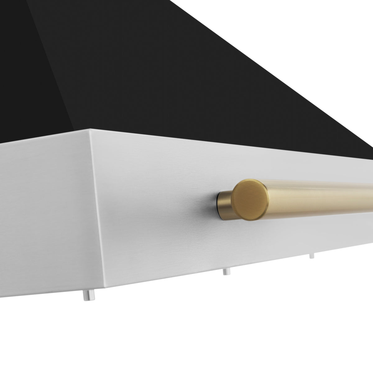 ZLINE Autograph Edition Stainless Steel Range Hood with Black Matte Shell (KB4STZ-BLM-G)