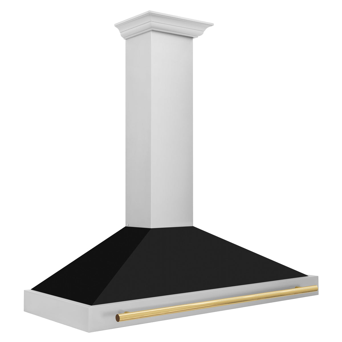 ZLINE Autograph Edition Stainless Steel Range Hood with Black Matte Shell (KB4STZ-BLM-G)