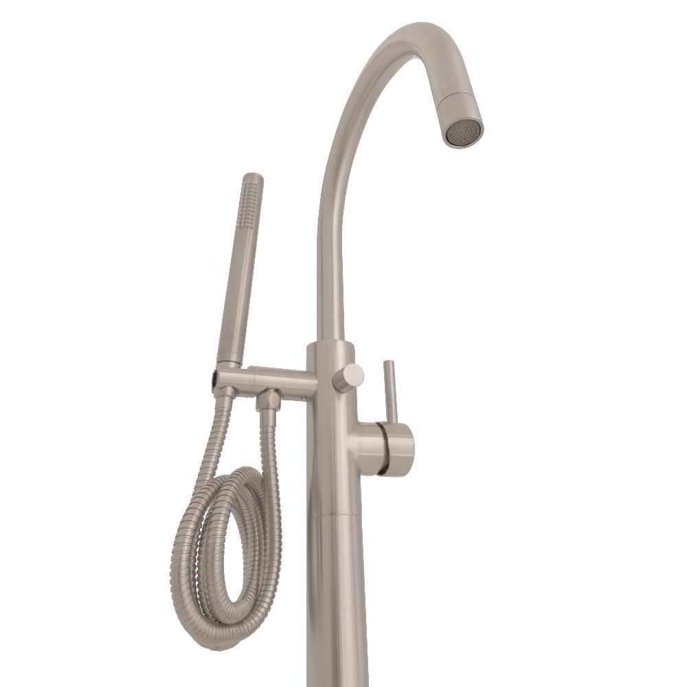 ZLINE Emerald Bay Bath Tub Filler with Hand Shower in Brushed Nickel (EMBY-BTF-BN)