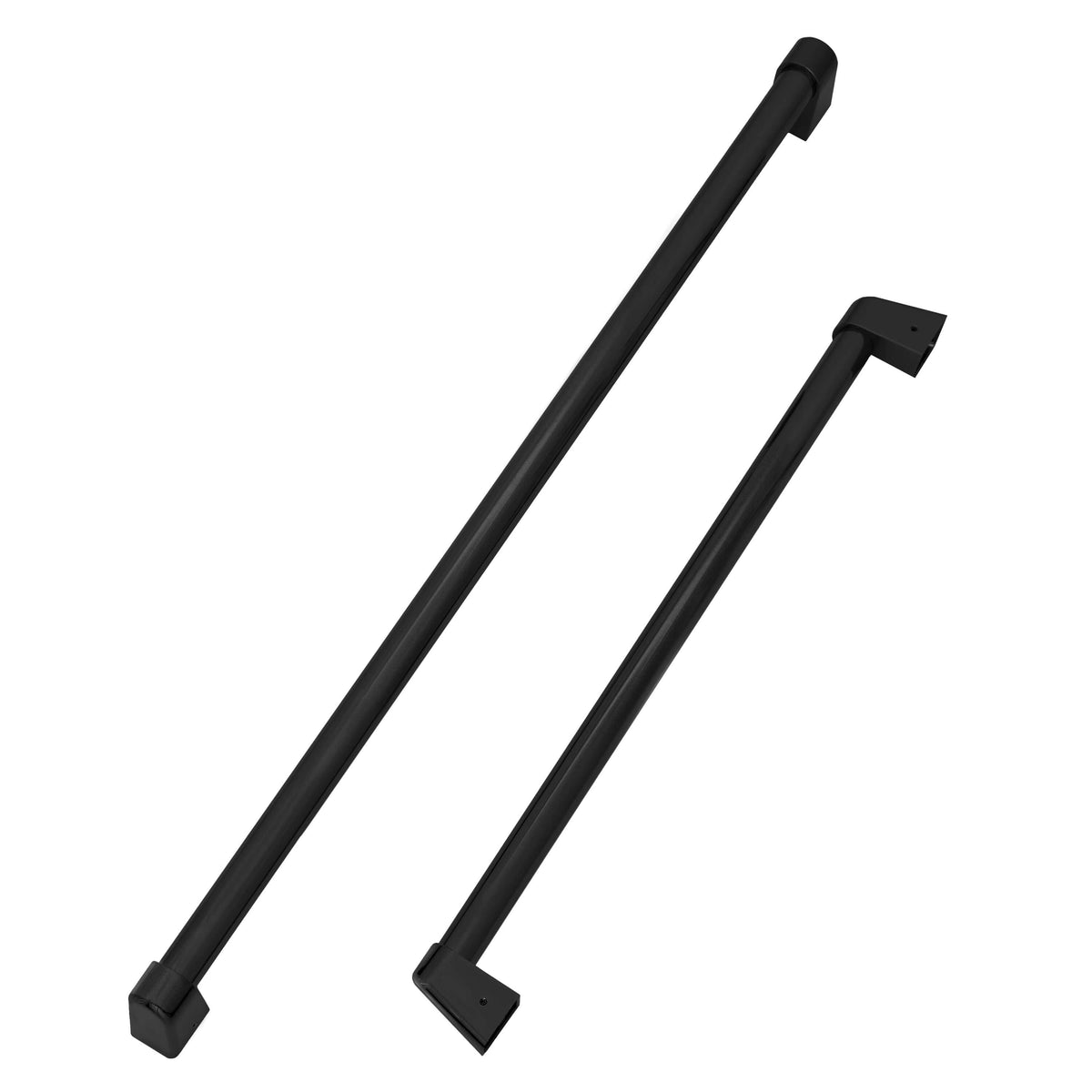 ZLINE Autograph Edition 30 in. Built-in Refrigerator Handles with Accents for RBIV-30 (RBIVHZ-30)-Refrigerator Accessories-RBIVHZ-MB-30 ZLINE Kitchen and Bath
