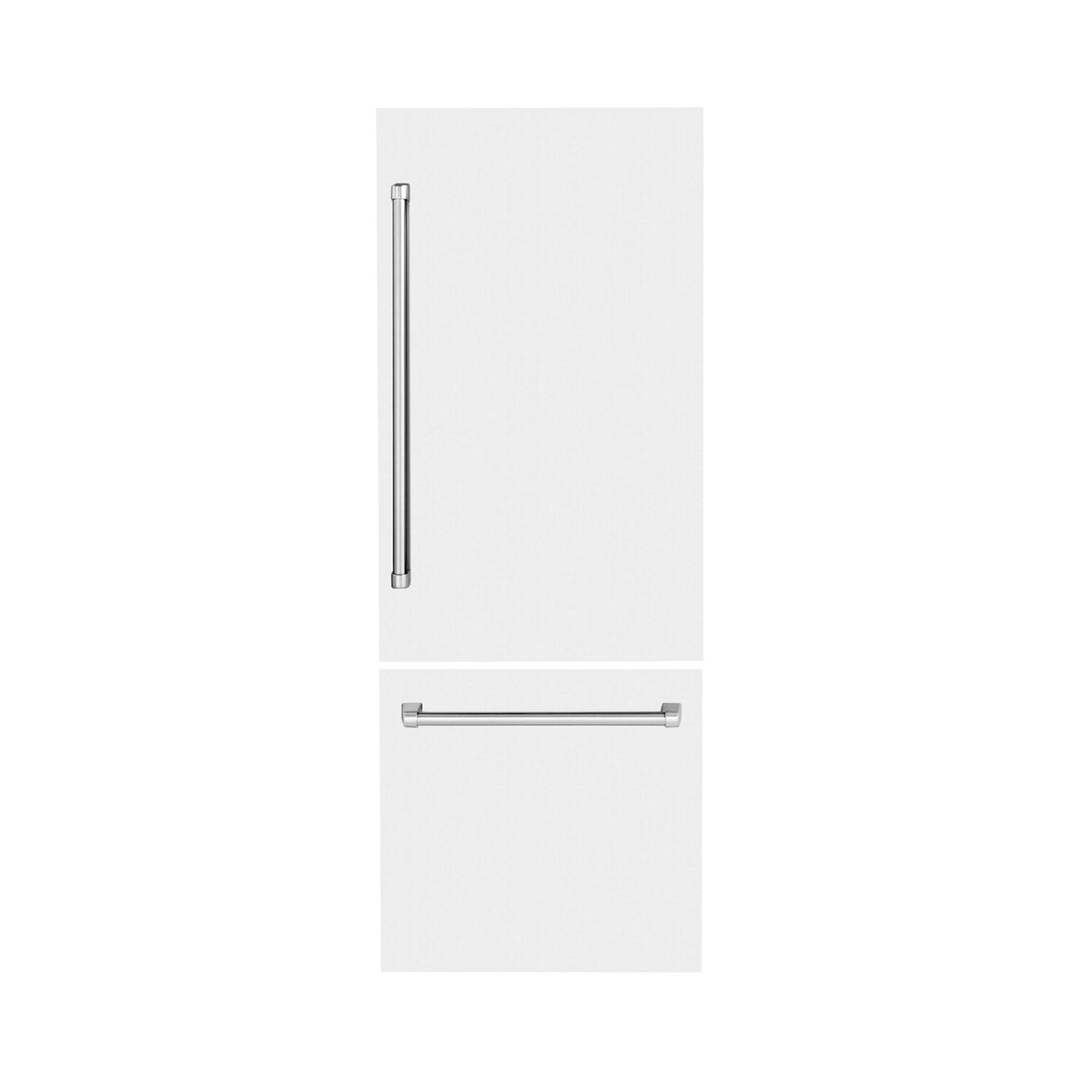 ZLINE 30 in. Refrigerator Panels and Handles in White Matte for Built-in Refrigerators (RPBIV-WM-30)