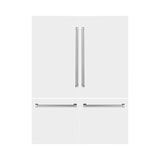ZLINE 60 in. Refrigerator Panels and Handles in White Matte for Built-in Refrigerators (RPBIV-WM-60)