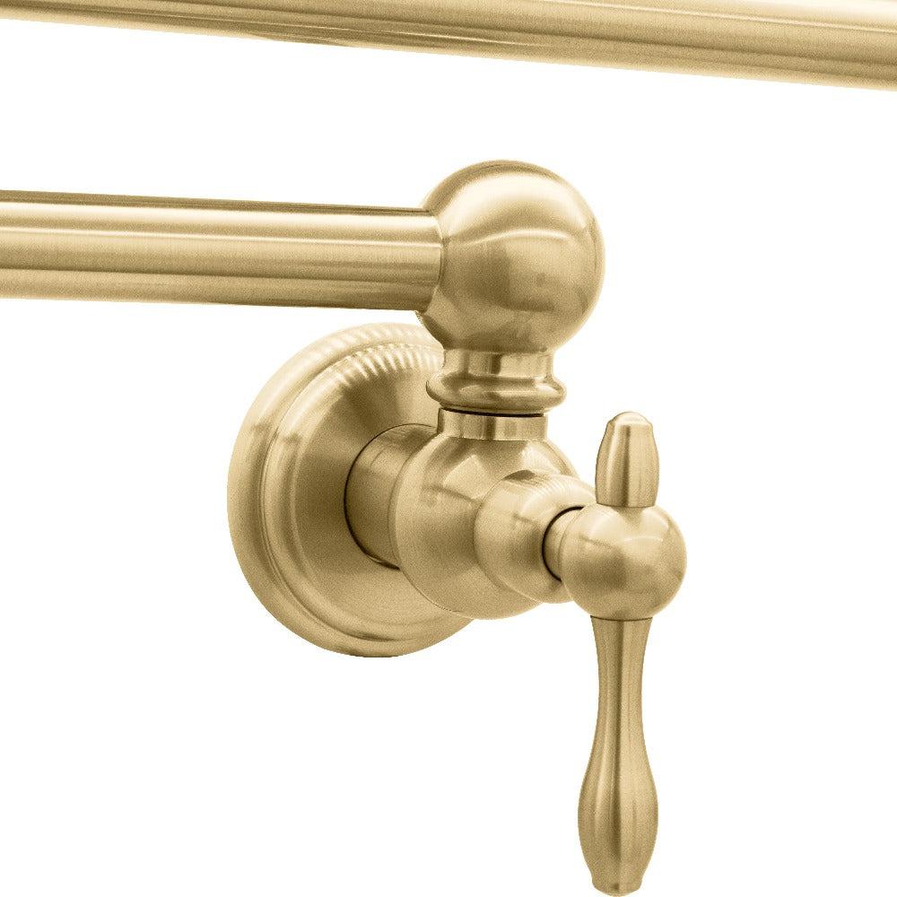 ZLINE Rembrandt Pot Filler in Champagne Bronze (REM-FPF-CB)