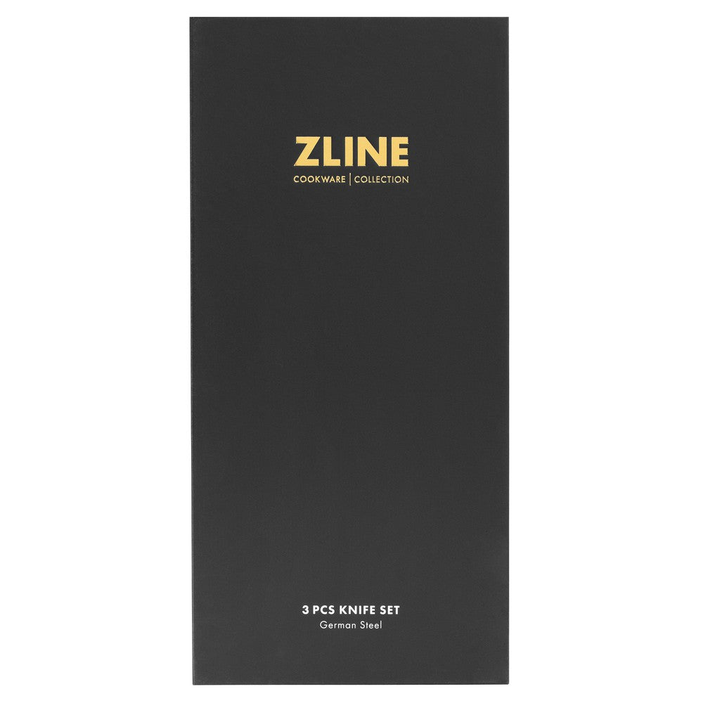 ZLINE 3-Piece Professional German Steel Kitchen Knife Set (KSETT-GS-3)