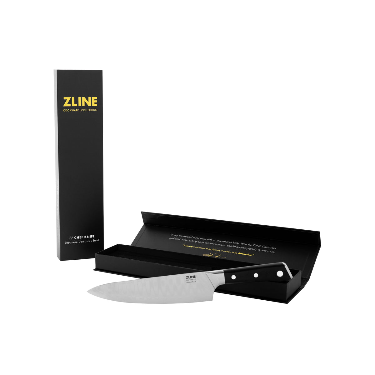 ZLINE 8 in. Professional Japanese Damascus Steel Chef Knife (KCKT-JD)